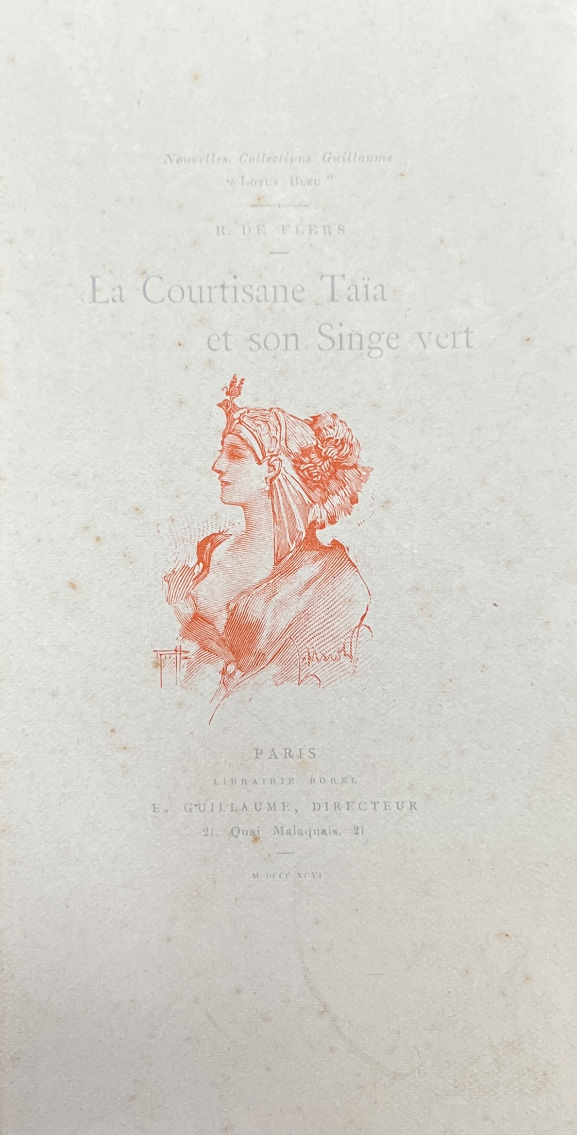 La Courtisane Taïa et son Singe vert